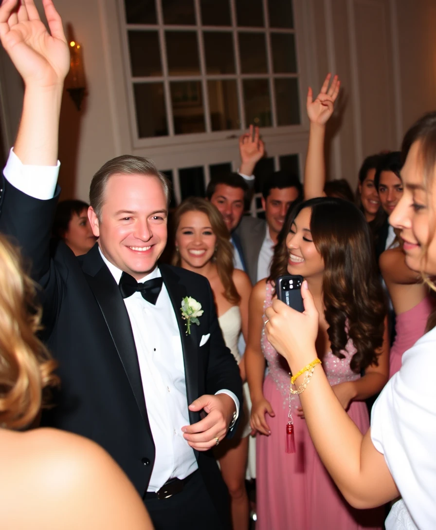 Elegant wedding photography, candid moment